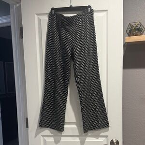 Anthropologie Polka Dot Ankle Pants